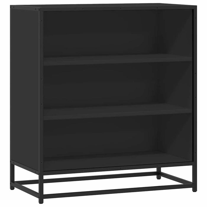 Dulap, negru, 68x35x76 cm, lemn prelucrat și metal - WALTI WALTI