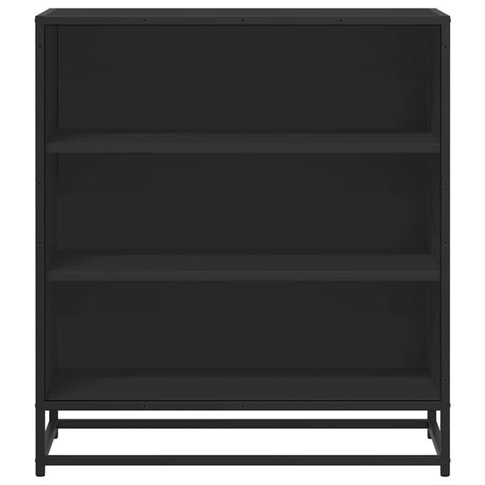Dulap, negru, 68x35x76 cm, lemn prelucrat și metal - WALTI WALTI