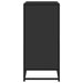 Dulap, negru, 68x35x76 cm, lemn prelucrat și metal - WALTI WALTI