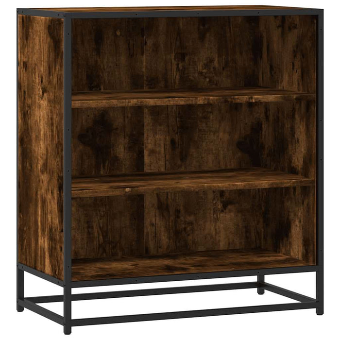 Dulap, stejar fumuriu, 68x35x76 cm, lemn prelucrat și metal - WALTI WALTI