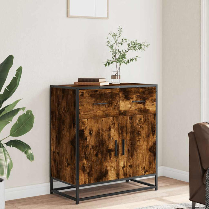 Bufetă Stejar afumat 68x35x76 cm Lemn prelucrat WALTI