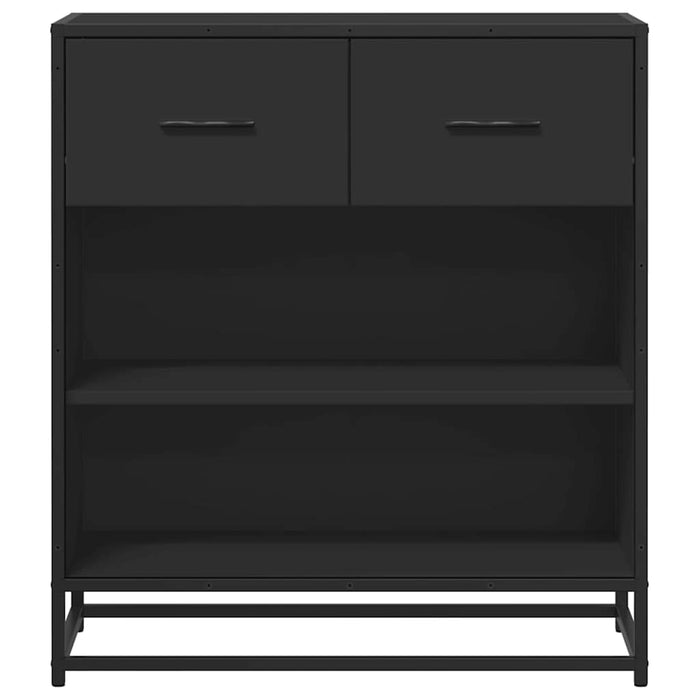 Bufetă neagră 68x35x76 cm lemn prelucrat - WALTI WALTI