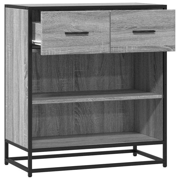 Bufetă gri Sonoma 68x35x76 cm din lemn prelucrat - WALTI WALTI