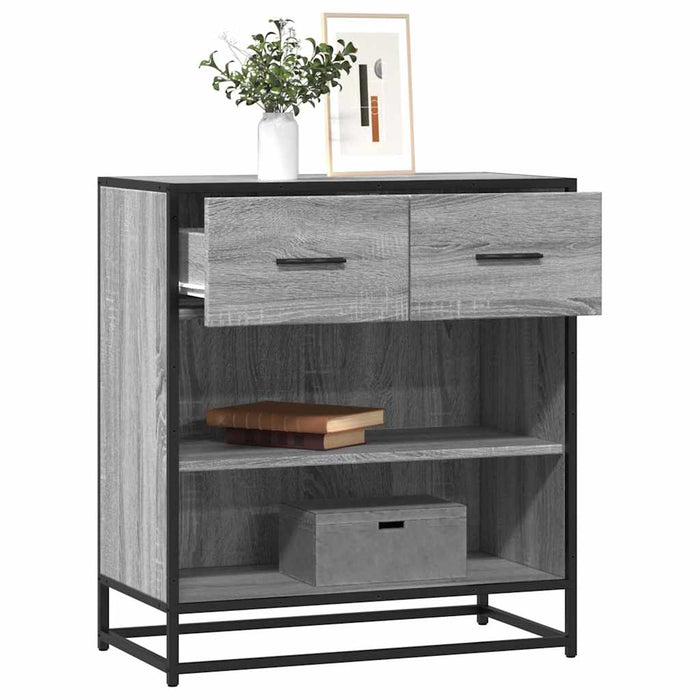 Bufetă gri Sonoma 68x35x76 cm din lemn prelucrat - WALTI WALTI