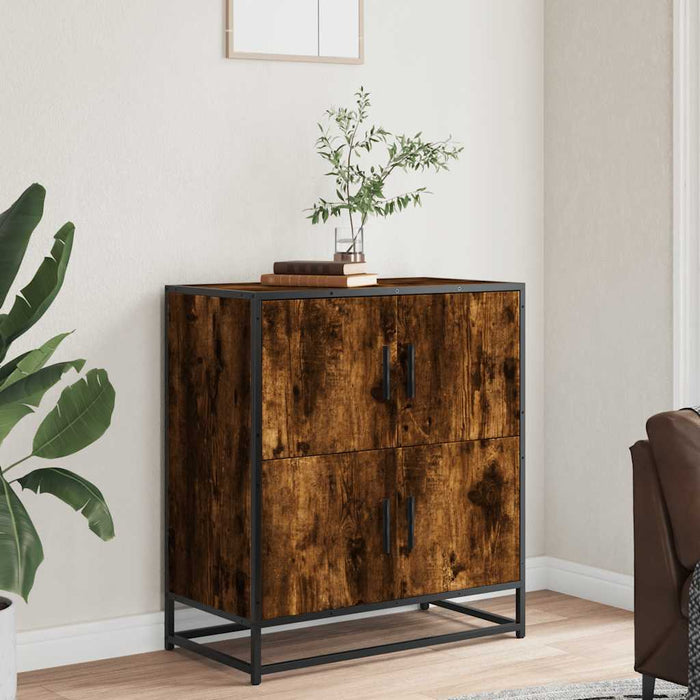 Bufetă Stejar afumat 68x35x76 cm Lemn prelucrat - WALTI WALTI