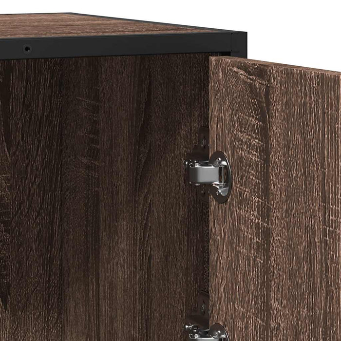 Bufetă Stejar maro 68x35x76 cm Lemn prelucrat - WALTI WALTI