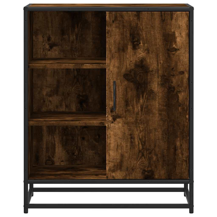 Dulap, stejar fumuriu, 62x35x76 cm, lemn prelucrat - WALTI WALTI