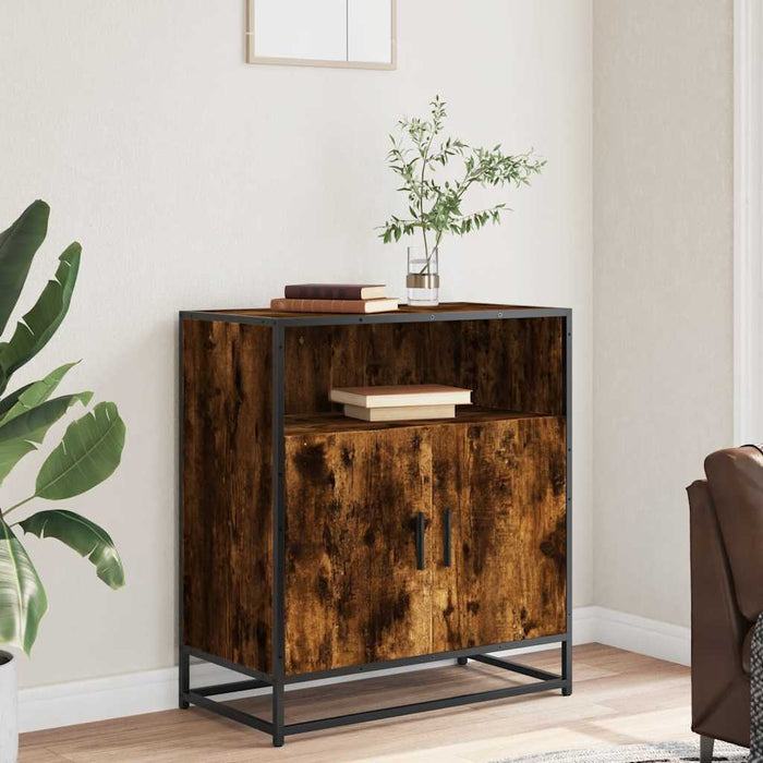 Bufetă Stejar afumat 68x35x76 cm Lemn prelucrat - WALTI WALTI