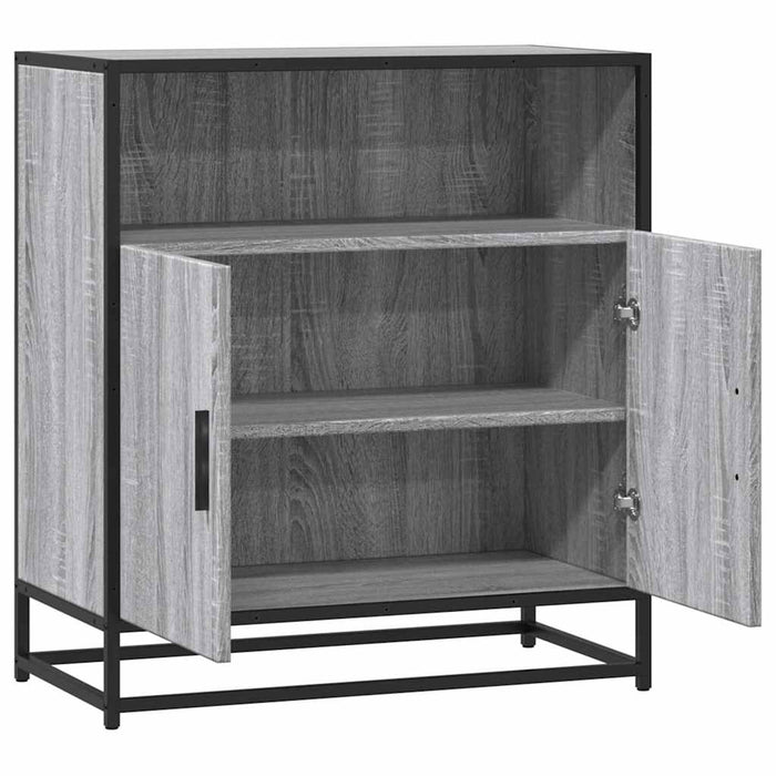 Bufetă gri Sonoma 68x35x76 cm din lemn prelucrat - WALTI WALTI