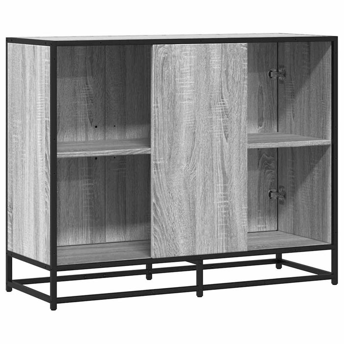 Dulap, gri sonoma, 94x35x76 cm, lemn prelucrat - WALTI WALTI