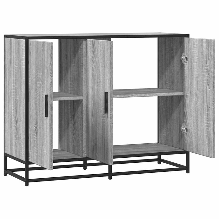 Dulap, gri sonoma, 94x35x76 cm, lemn prelucrat - WALTI WALTI