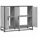 Dulap, gri sonoma, 94x35x76 cm, lemn prelucrat - WALTI WALTI