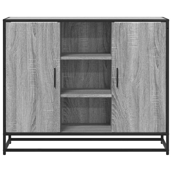 Dulap, gri sonoma, 92x35x76 cm, lemn prelucrat - WALTI WALTI