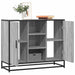 Dulap, gri sonoma, 92x35x76 cm, lemn prelucrat - WALTI WALTI