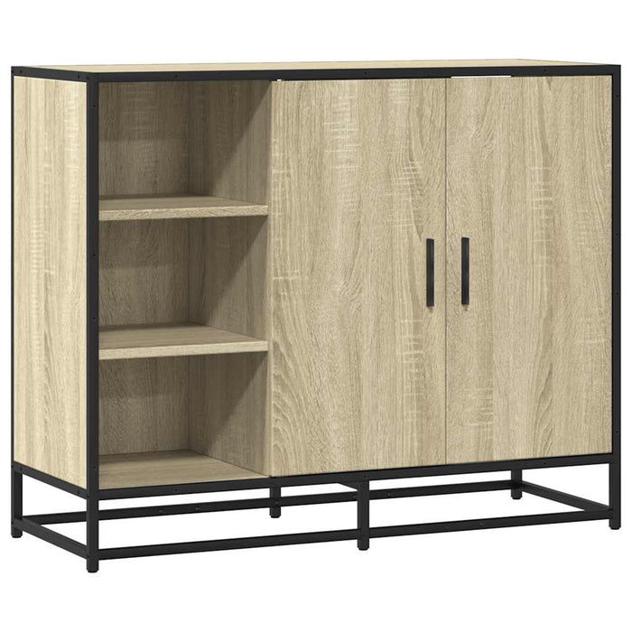 Dulap, stejar sonoma, 92x35x76 cm, lemn prelucrat - WALTI WALTI