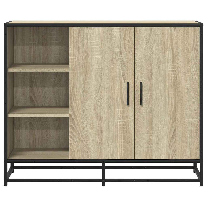 Dulap, stejar sonoma, 92x35x76 cm, lemn prelucrat - WALTI WALTI