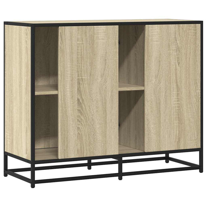 Dulap, stejar sonoma, 92x35x76 cm, lemn prelucrat - WALTI WALTI