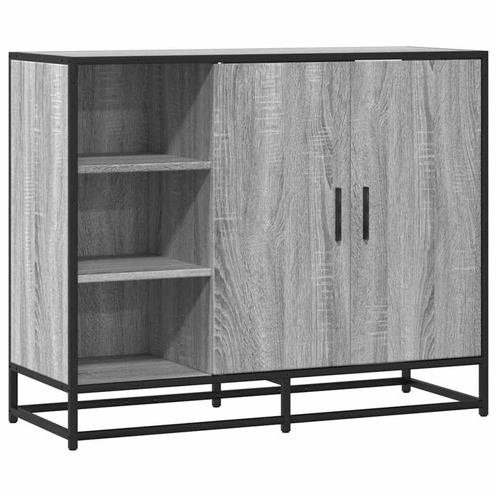 Dulap, gri sonoma, 92x35x76 cm, lemn prelucrat - WALTI WALTI