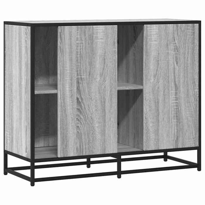 Dulap, gri sonoma, 92x35x76 cm, lemn prelucrat - WALTI WALTI