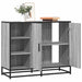 Dulap, gri sonoma, 92x35x76 cm, lemn prelucrat - WALTI WALTI