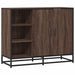 Dulap, stejar maro, 92x35x76 cm, lemn prelucrat - WALTI WALTI