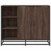 Dulap, stejar maro, 92x35x76 cm, lemn prelucrat - WALTI WALTI