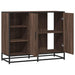 Dulap, stejar maro, 92x35x76 cm, lemn prelucrat - WALTI WALTI