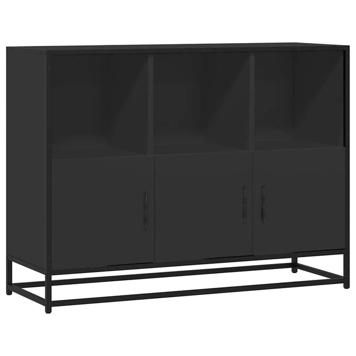 Dulap, negru, 100x35x76 cm, lemn prelucrat - WALTI WALTI