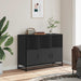 Dulap, negru, 100x35x76 cm, lemn prelucrat - WALTI WALTI