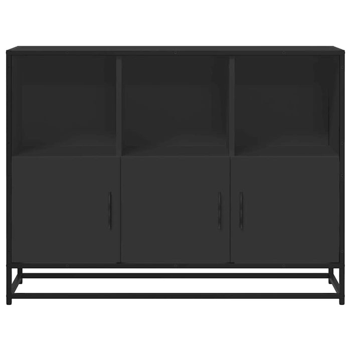 Dulap, negru, 100x35x76 cm, lemn prelucrat - WALTI WALTI
