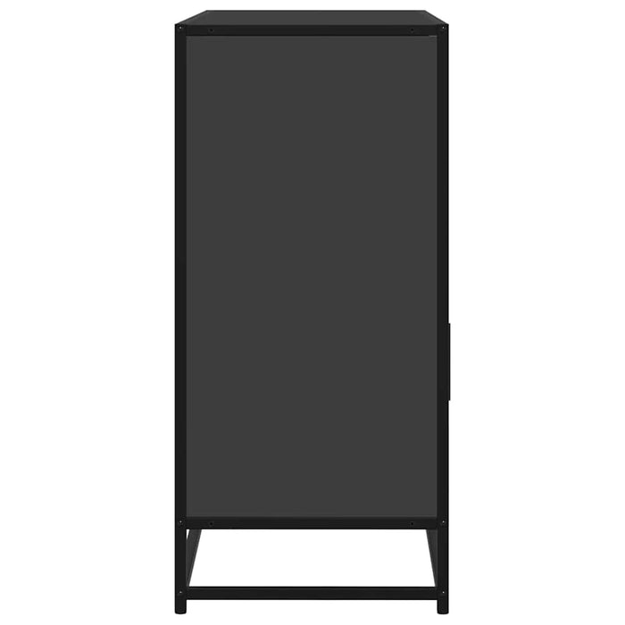 Dulap, negru, 100x35x76 cm, lemn prelucrat - WALTI WALTI