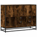 Dulap, stejar fumuriu, 100x35x76 cm, lemn compozit - WALTI WALTI