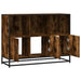 Dulap, stejar fumuriu, 100x35x76 cm, lemn compozit - WALTI WALTI