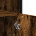 Dulap, stejar fumuriu, 100x35x76 cm, lemn compozit - WALTI WALTI