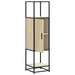 Dulapuru Stejar Sonoma 35,5x35x139 cm lemn și metal prelucrat - WALTI WALTI