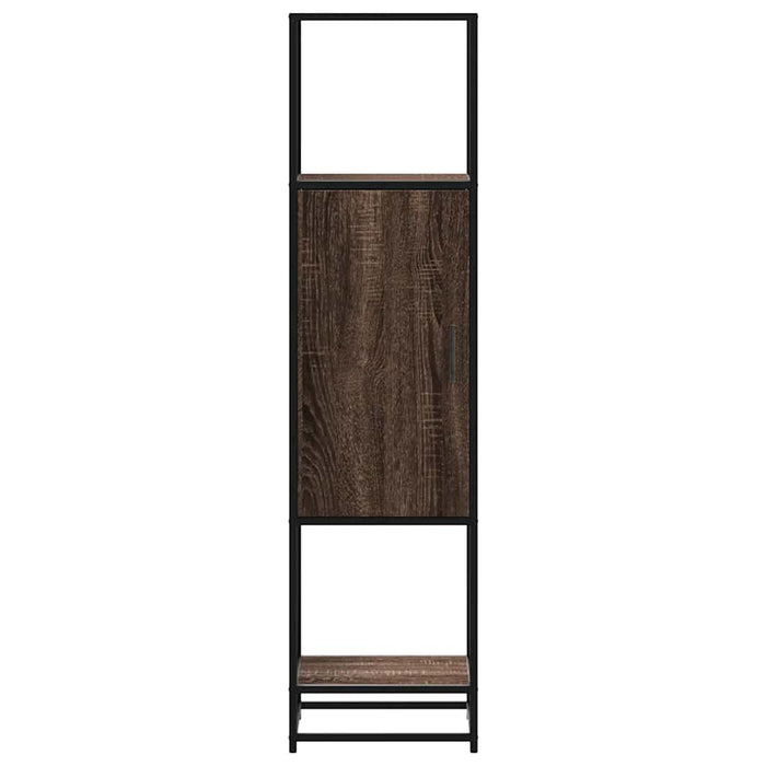 Dulapuru stejar maro 35,5x35x139 cm lemn și metal prelucrat - WALTI WALTI