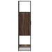 Dulapuru stejar maro 35,5x35x139 cm lemn și metal prelucrat - WALTI WALTI