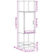 Dulapuru stejar maro 35,5x35x139 cm lemn și metal prelucrat - WALTI WALTI