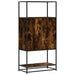 Dulapuru stejar afumat 68x35x139 cm lemn și metal prelucrat - WALTI WALTI