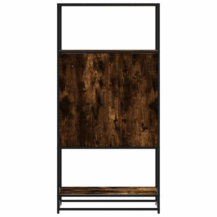 Dulapuru stejar afumat 68x35x139 cm lemn și metal prelucrat - WALTI WALTI
