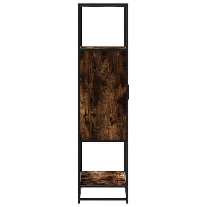 Dulapuru stejar afumat 68x35x139 cm lemn și metal prelucrat - WALTI WALTI