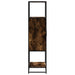 Dulapuru stejar afumat 68x35x139 cm lemn și metal prelucrat - WALTI WALTI