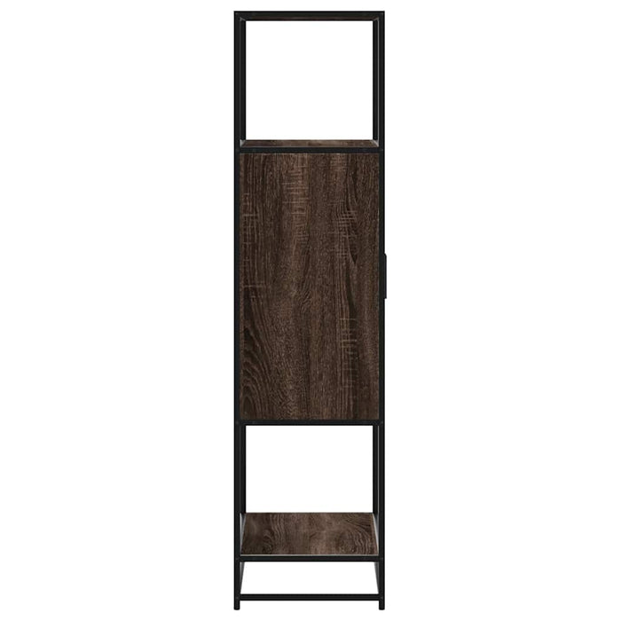 Dulapuru Stejar maro 68x35x139 cm lemn și metal prelucrat - WALTI WALTI