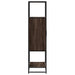 Dulapuru Stejar maro 68x35x139 cm lemn și metal prelucrat - WALTI WALTI