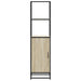 Dulapuru Stejar Sonoma 35,5x35x139 cm lemn și metal prelucrat - WALTI WALTI
