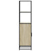 Dulapuru Stejar Sonoma 35,5x35x139 cm lemn și metal prelucrat - WALTI WALTI