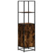 Dulapuru stejar afumat 35,5x35x139 cm lemn și metal prelucrat - WALTI WALTI