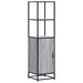 Dulap nalt gri Sonoma 35,5x35x139 cm lemn prelucrat - WALTI WALTI