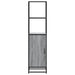 Dulap nalt gri Sonoma 35,5x35x139 cm lemn prelucrat - WALTI WALTI