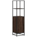 Dulapuru stejar maro 35,5x35x139 cm lemn și metal prelucrat - WALTI WALTI